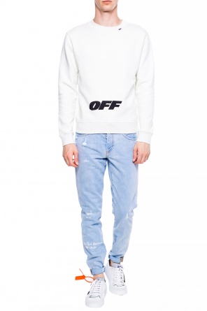 Logo-printed sweatshirt, zdjęcie 2 Logo-printed sweatshirt od Off White